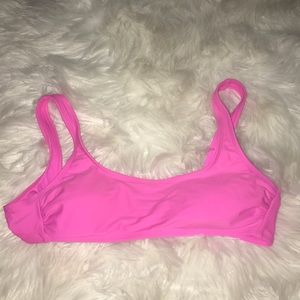 Hot pink target bikini